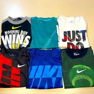 Six Nike Toddler Shirts